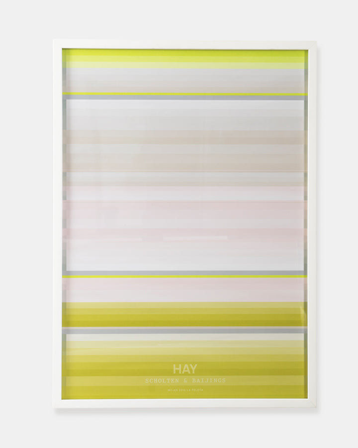 HAY "COLOUR PLAID" MILAN DESIGN WEEK 2016 POSTER