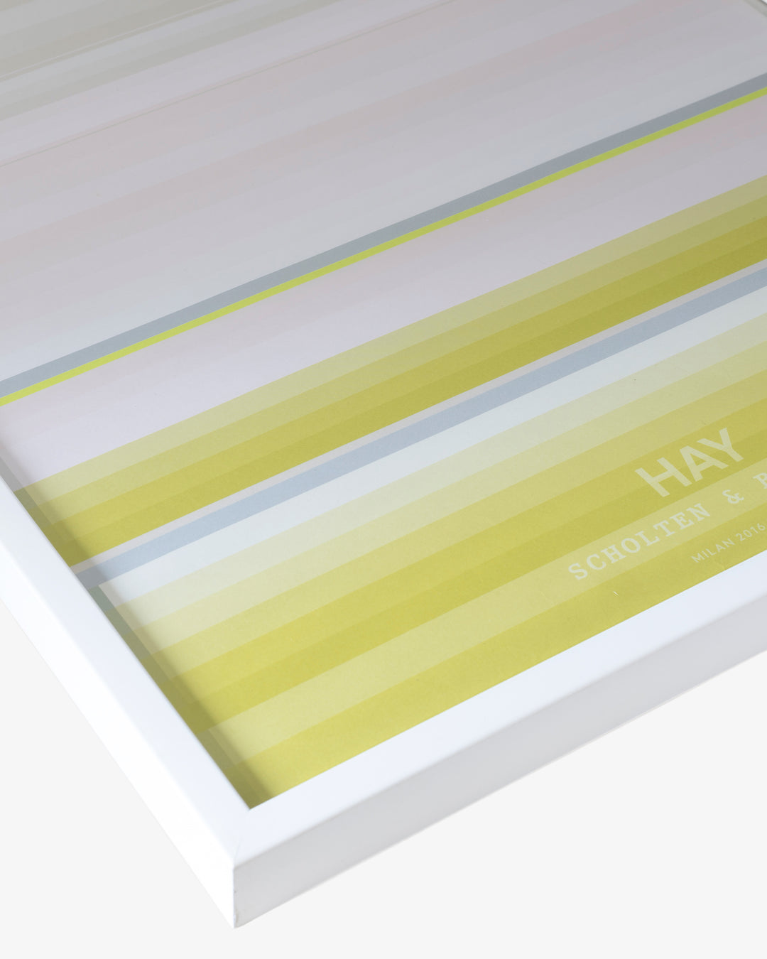 HAY "COLOUR PLAID" MILAN DESIGN WEEK 2016 POSTER