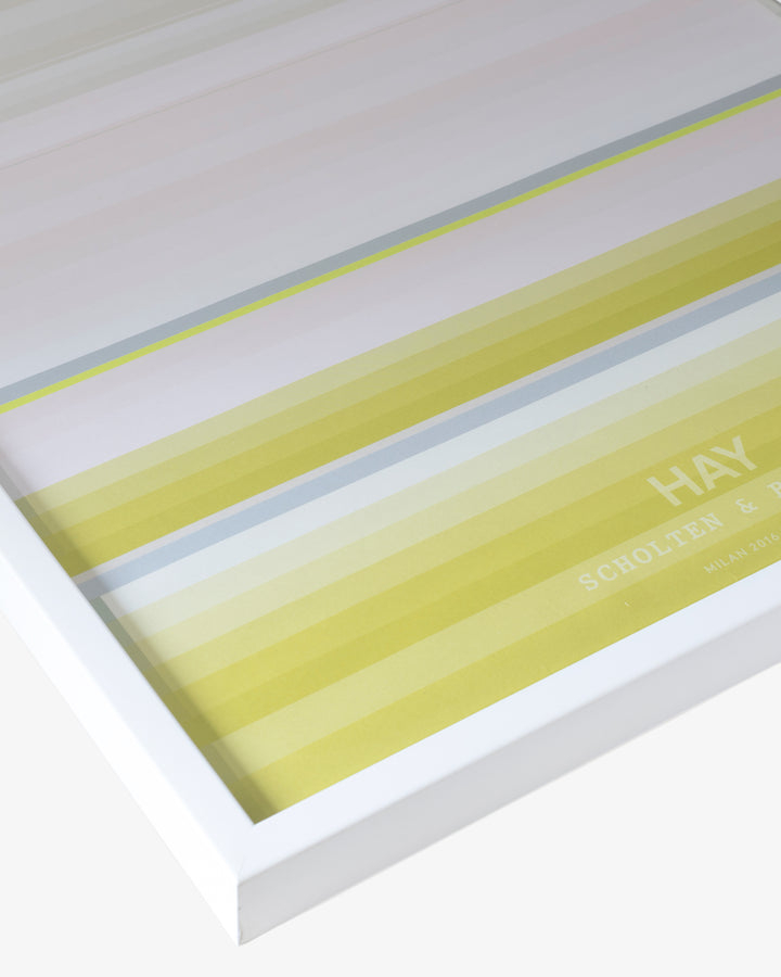HAY "COLOUR PLAID" MILAN DESIGN WEEK 2016 POSTER