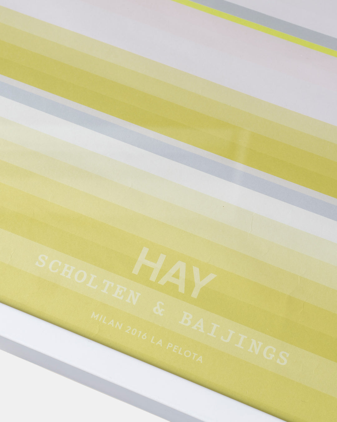 HAY "COLOUR PLAID" MILAN DESIGN WEEK 2016 POSTER