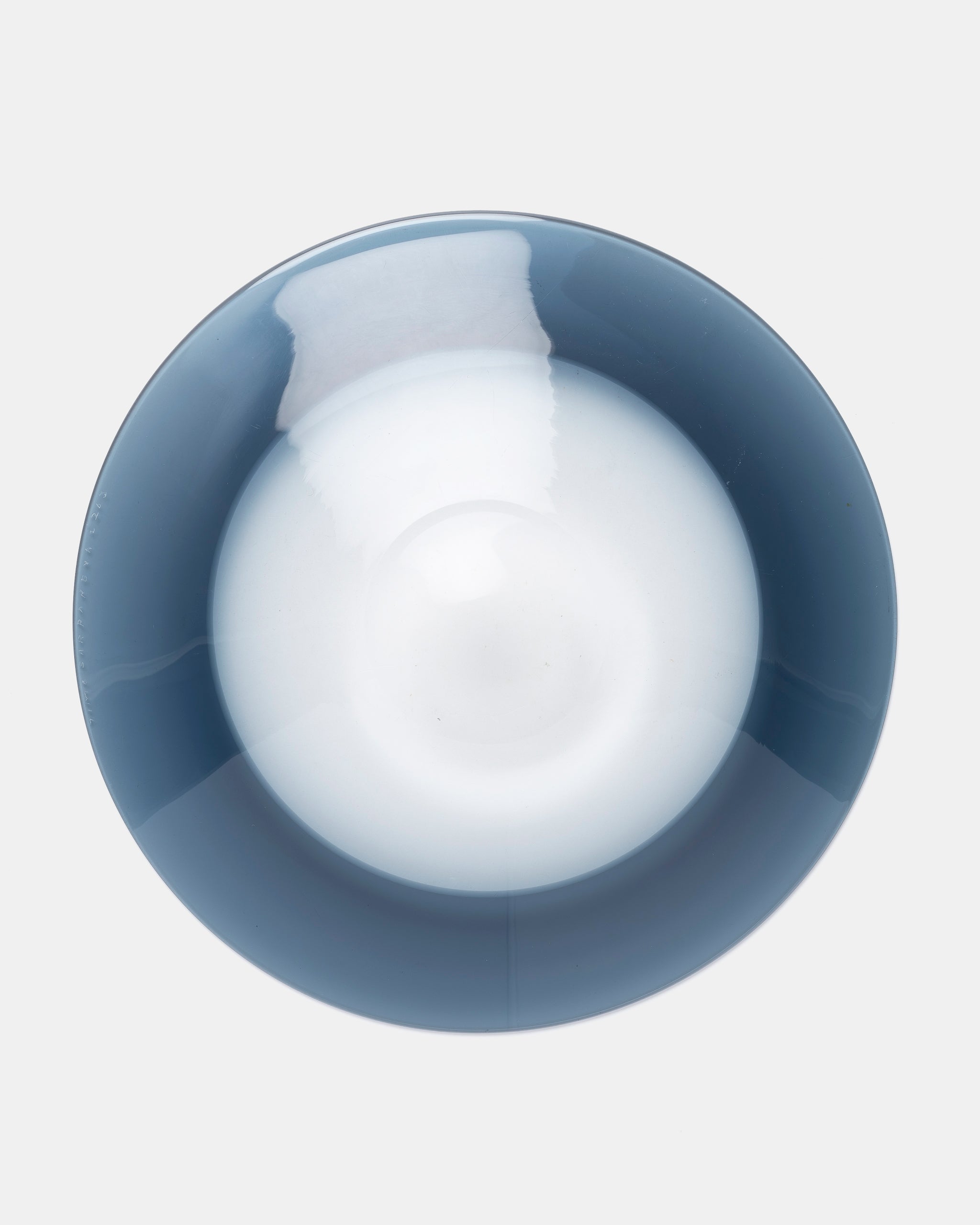 TIMO SARPANEVA | i-203 PLATE(BLUE) 180mm with BOX | IITTALA – ELEPHANT