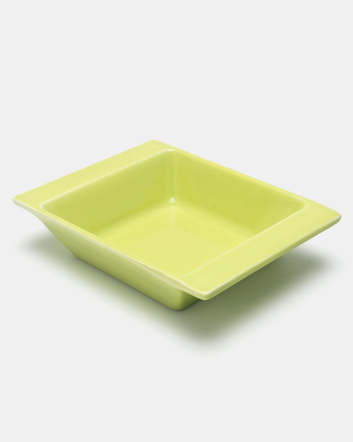 "COLORADO" SQUARE PLATE(LIME GREEN) ST