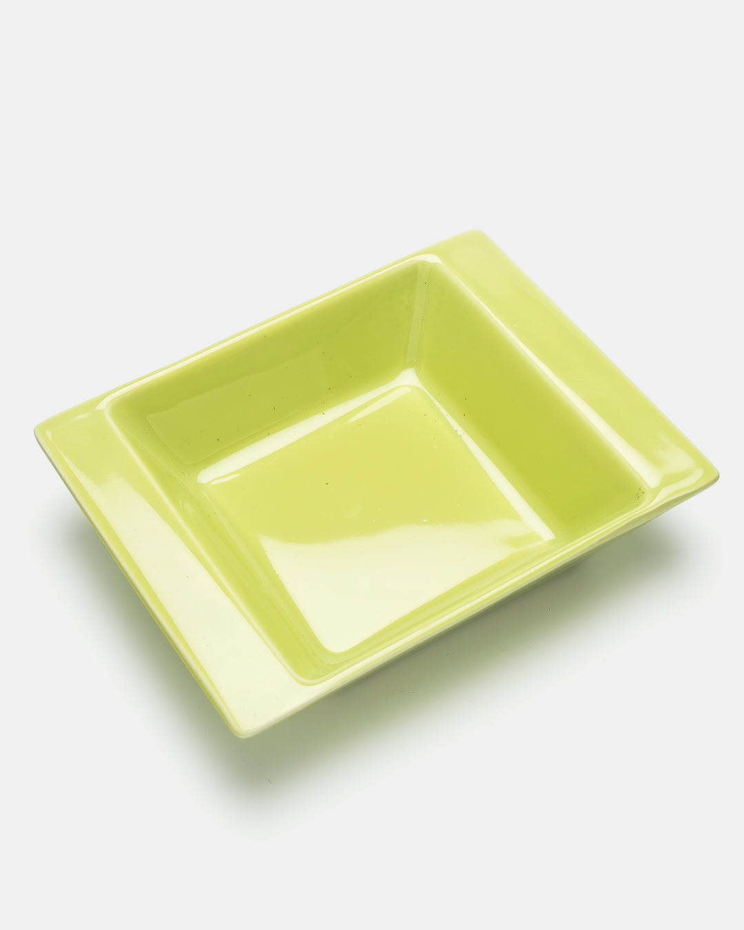 "COLORADO" SQUARE PLATE(LIME GREEN) ST