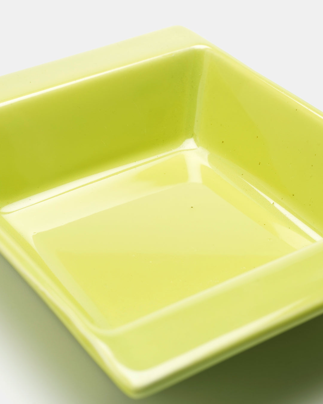 "COLORADO" SQUARE PLATE(LIME GREEN) ST