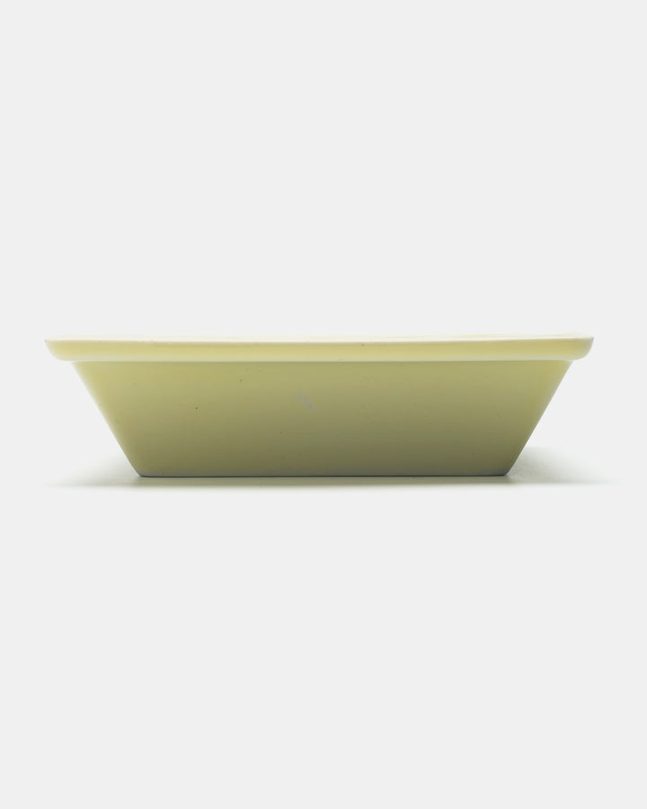 "PASTELLA" SQUARE PLATE(YELLOW) ST