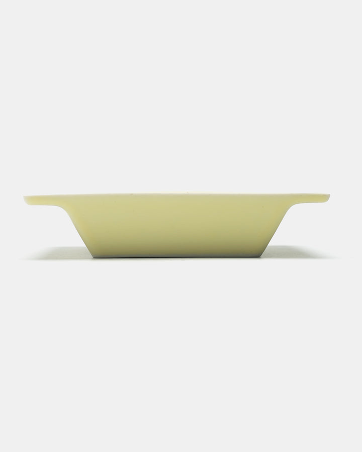 "PASTELLA" SQUARE PLATE(YELLOW) ST