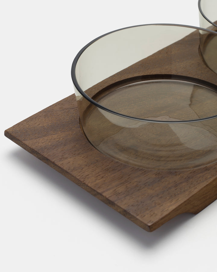 HORS D'OEUVRE TRAYS(SMOKE) 2/1367