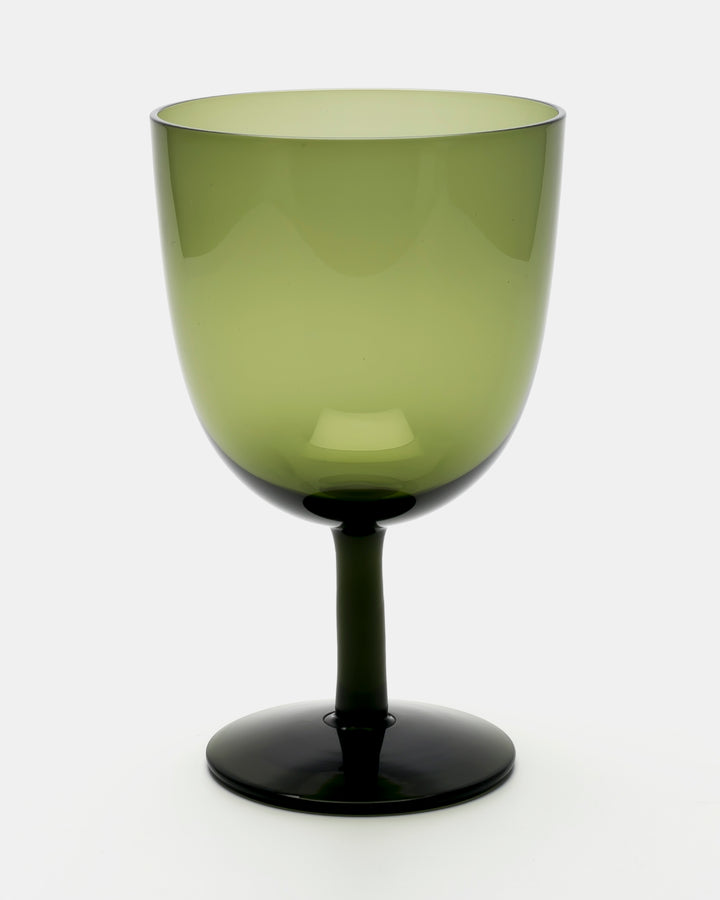 "VEIKKO" BEER GLASS(MOSS GREEN) 2142