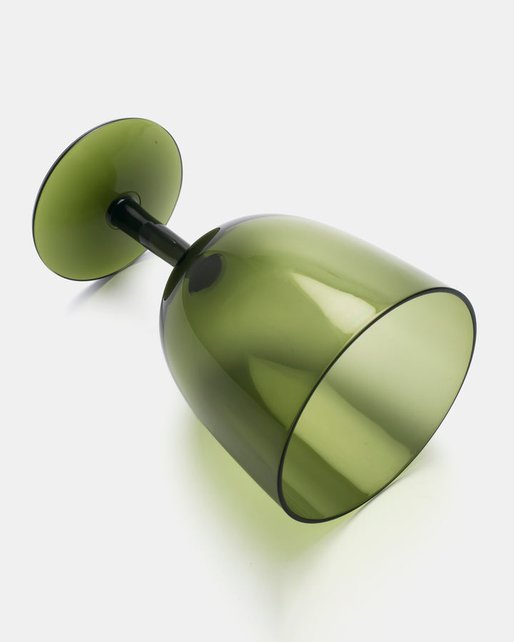 "VEIKKO" BEER GLASS(MOSS GREEN) 2142