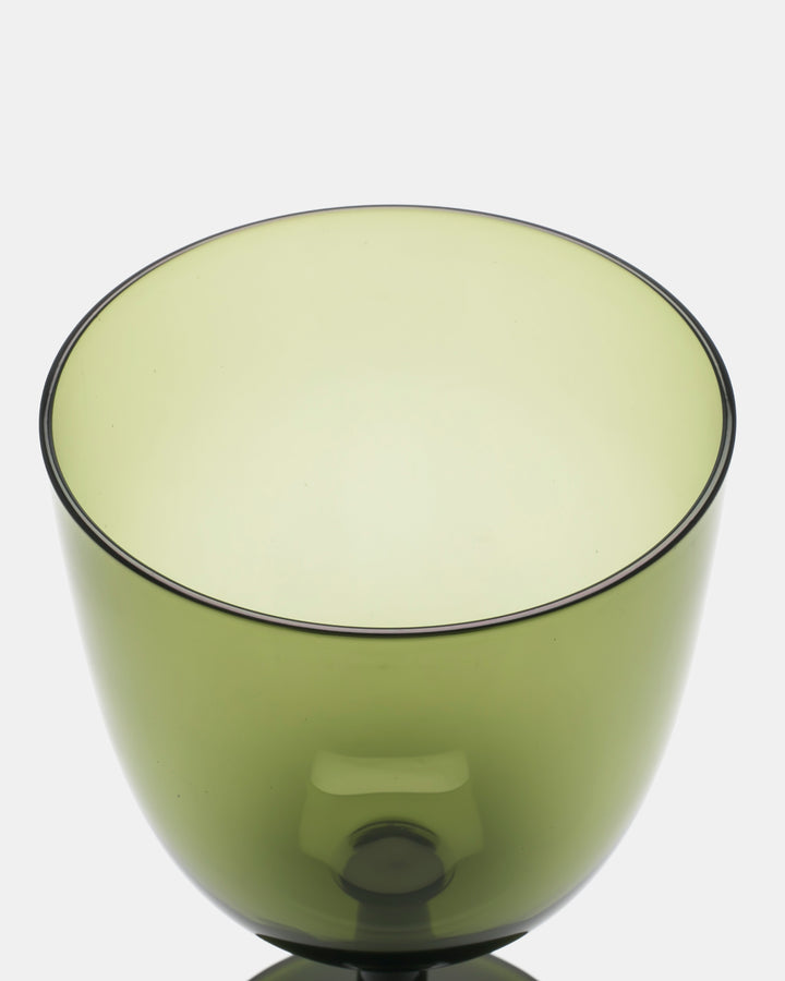 "VEIKKO" BEER GLASS(MOSS GREEN) 2142