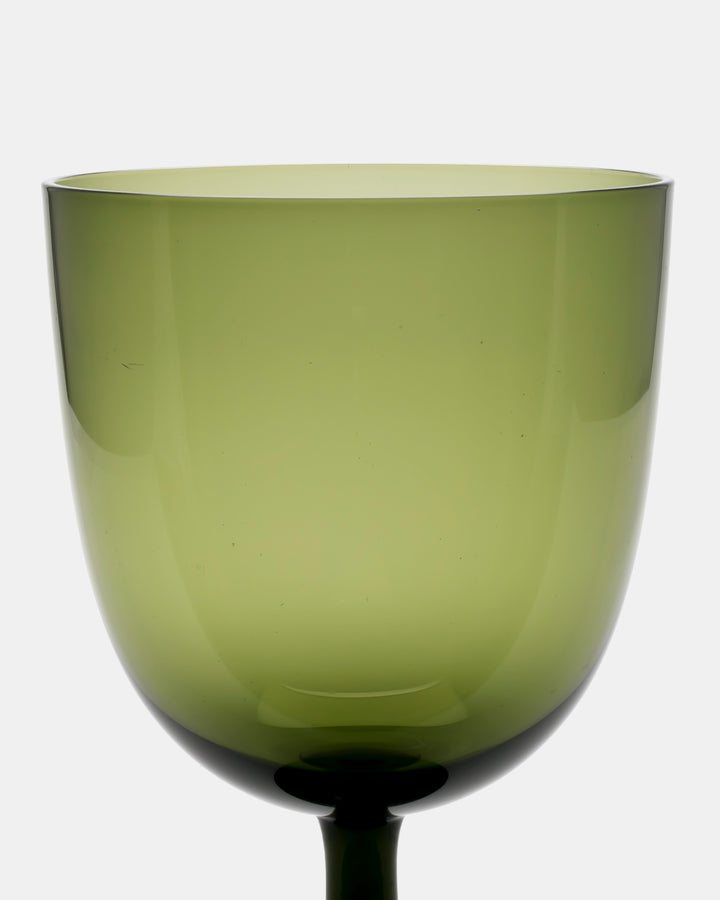 "VEIKKO" BEER GLASS(MOSS GREEN) 2142