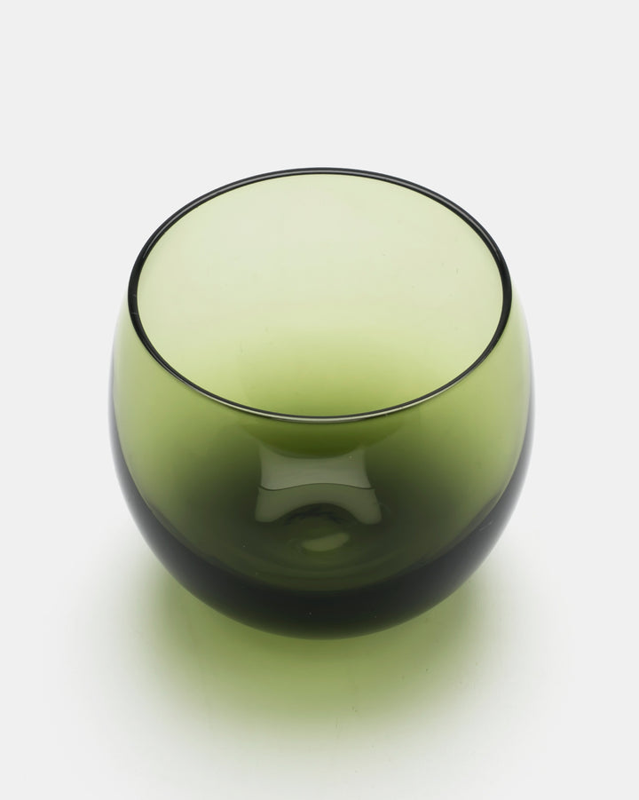 "MARJA" COCKTAIL GLASS(MOSS GREEN) S 2745