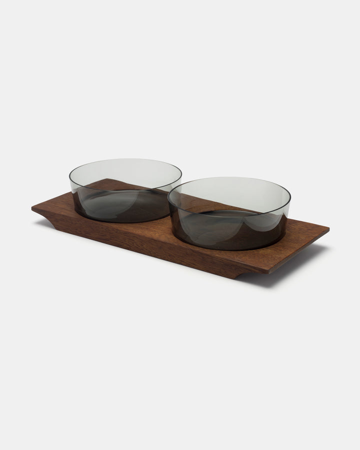 HORS D'OEUVRE TRAYS(GREY) 2/1367