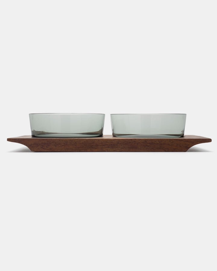 HORS D'OEUVRE TRAYS(GREY) 2/1367