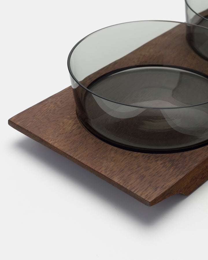 HORS D'OEUVRE TRAYS(GREY) 2/1367