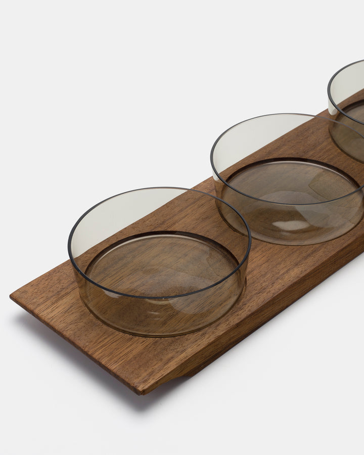 HORS D'OEUVRE TRAYS(SMOKE) 3/1367