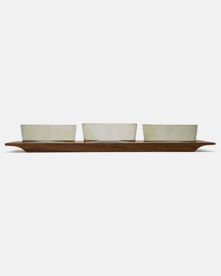 HORS D'OEUVRE TRAYS(SMOKE) 3/1367