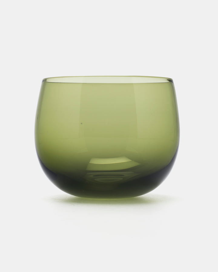"MARJA" COCKTAIL GLASS(MOSS GREEN) 2745-010