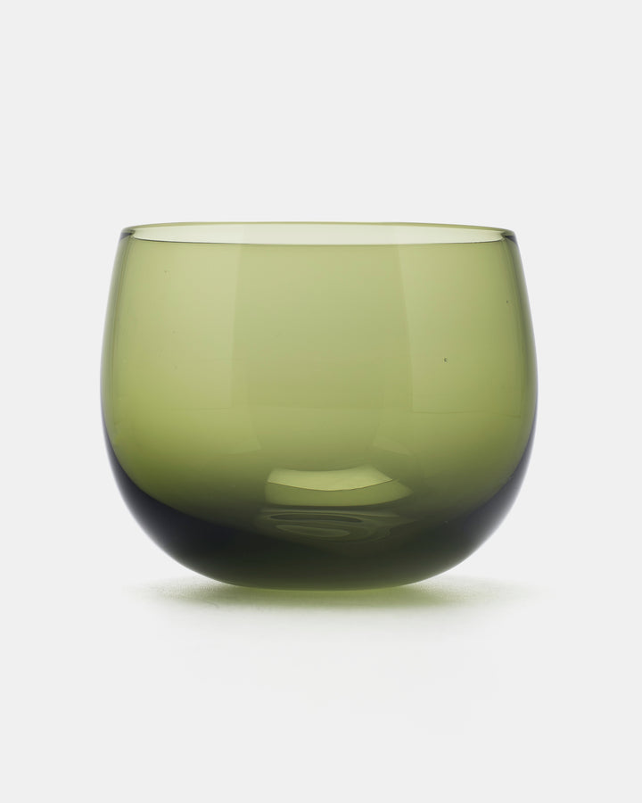 "MARJA" COCKTAIL GLASS(MOSS GREEN) 2745-010
