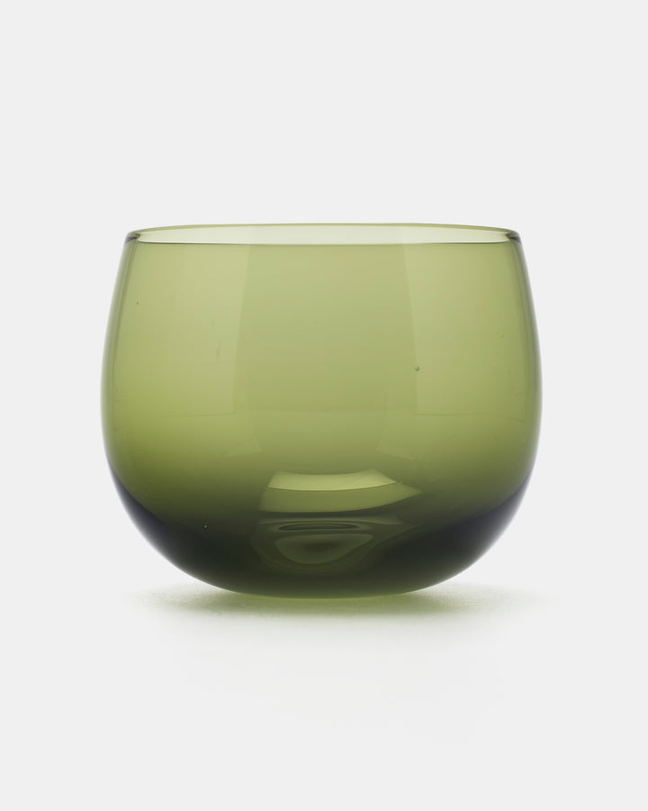 "MARJA" COCKTAIL GLASS(MOSS GREEN) 2745-010
