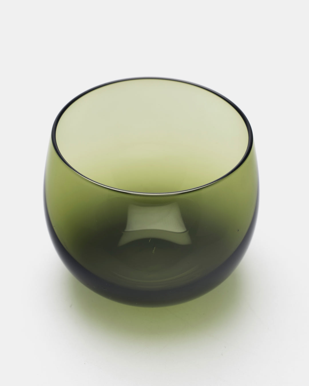 "MARJA" COCKTAIL GLASS(MOSS GREEN) 2745-010