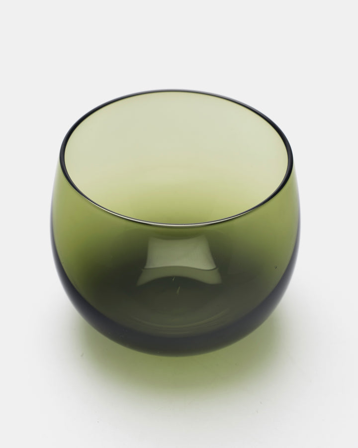 "MARJA" COCKTAIL GLASS(MOSS GREEN) 2745-010