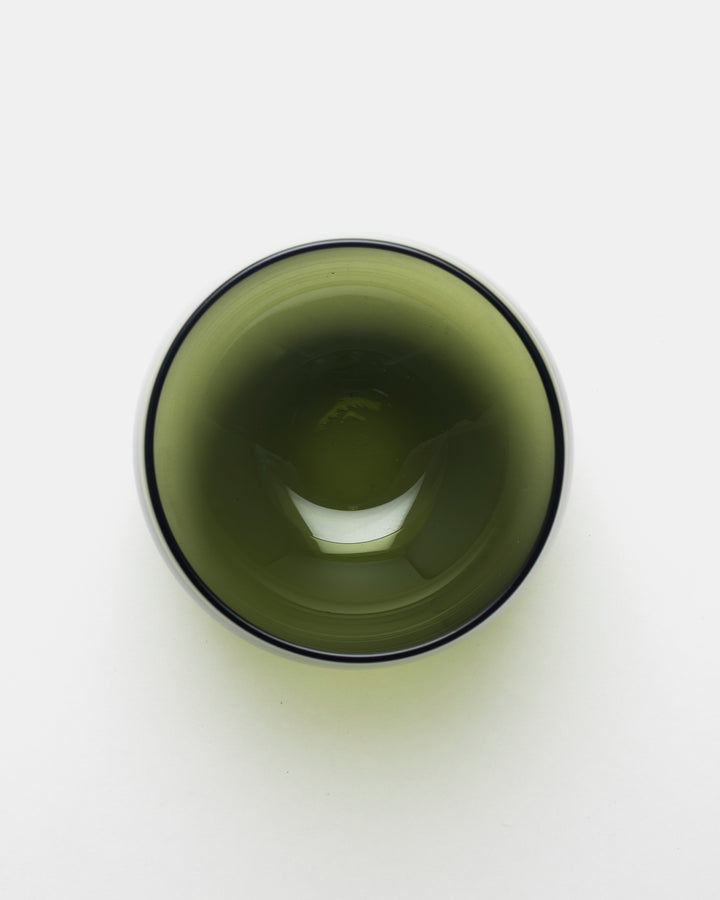 "MARJA" COCKTAIL GLASS(MOSS GREEN) 2745-010