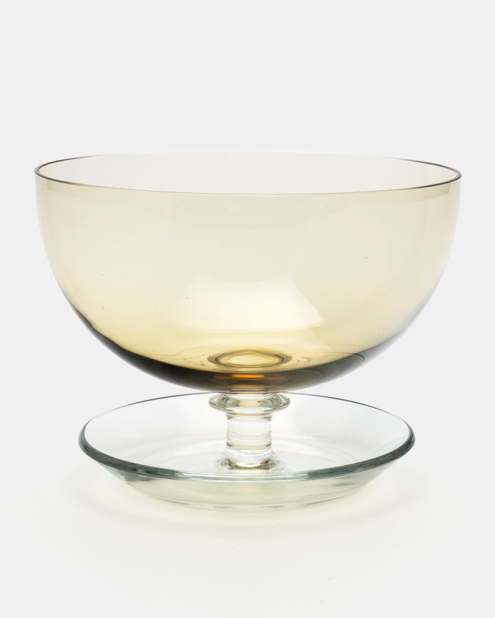ICE CREAM BOWL(CLEAR YELLOW) 1344