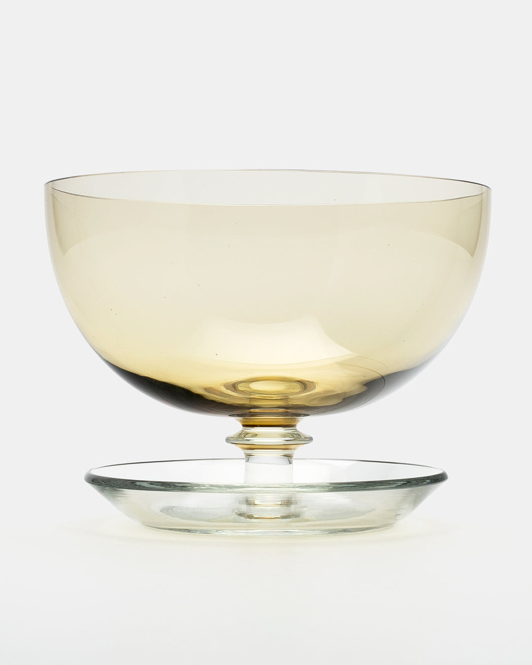 ICE CREAM BOWL(CLEAR YELLOW) 1344