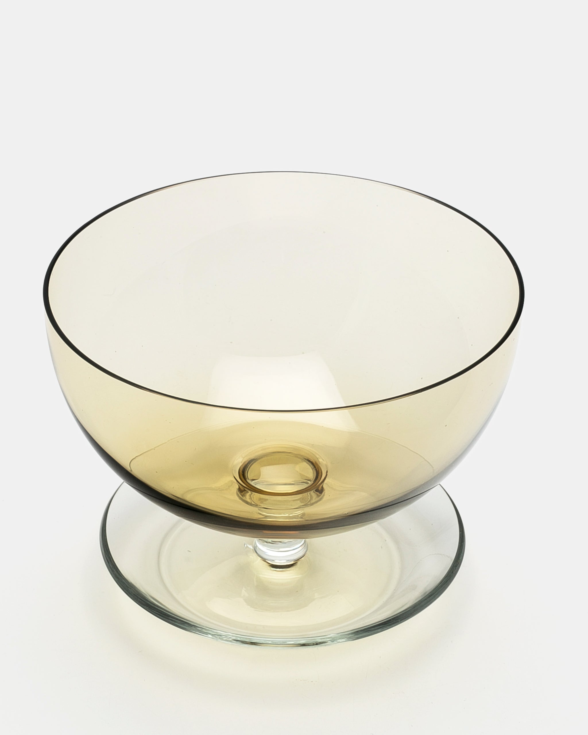 SAARA HOPEA | ICE CREAM BOWL(CLEAR YELLOW) 1344 | NUUTAJÄRVI