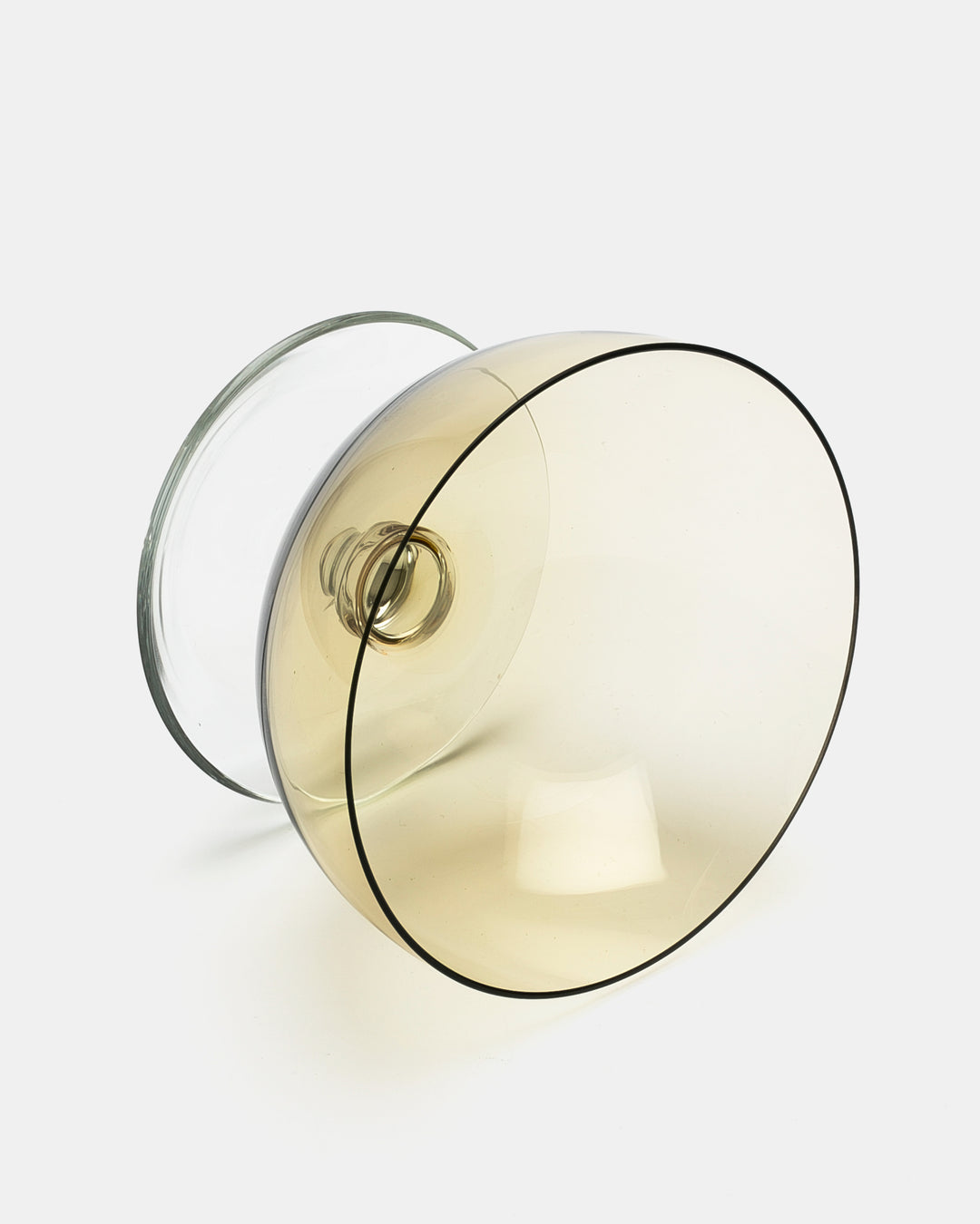 ICE CREAM BOWL(CLEAR YELLOW) 1344