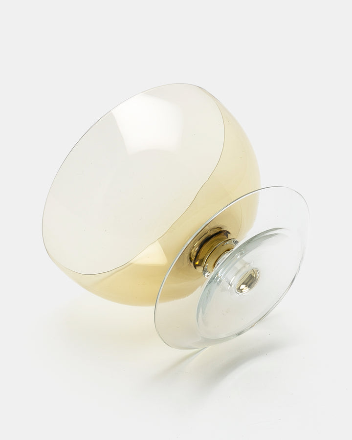 ICE CREAM BOWL(CLEAR YELLOW) 1344