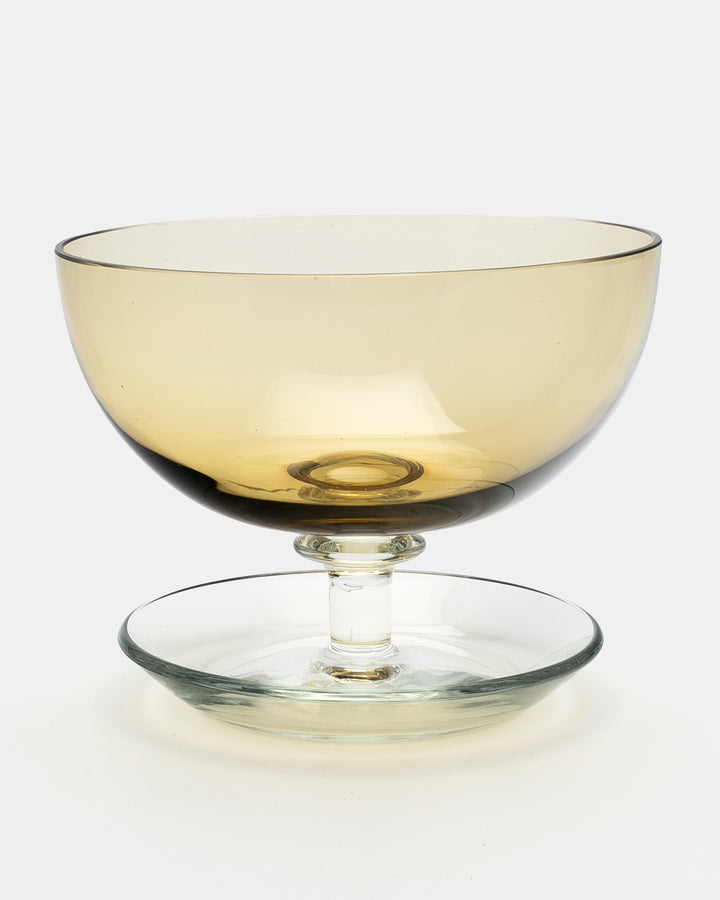ICE CREAM BOWL(CLEAR YELLOW) 1344