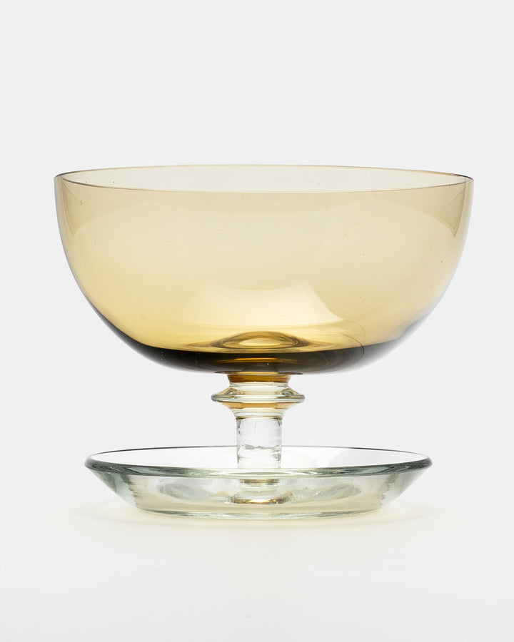 ICE CREAM BOWL(CLEAR YELLOW) 1344