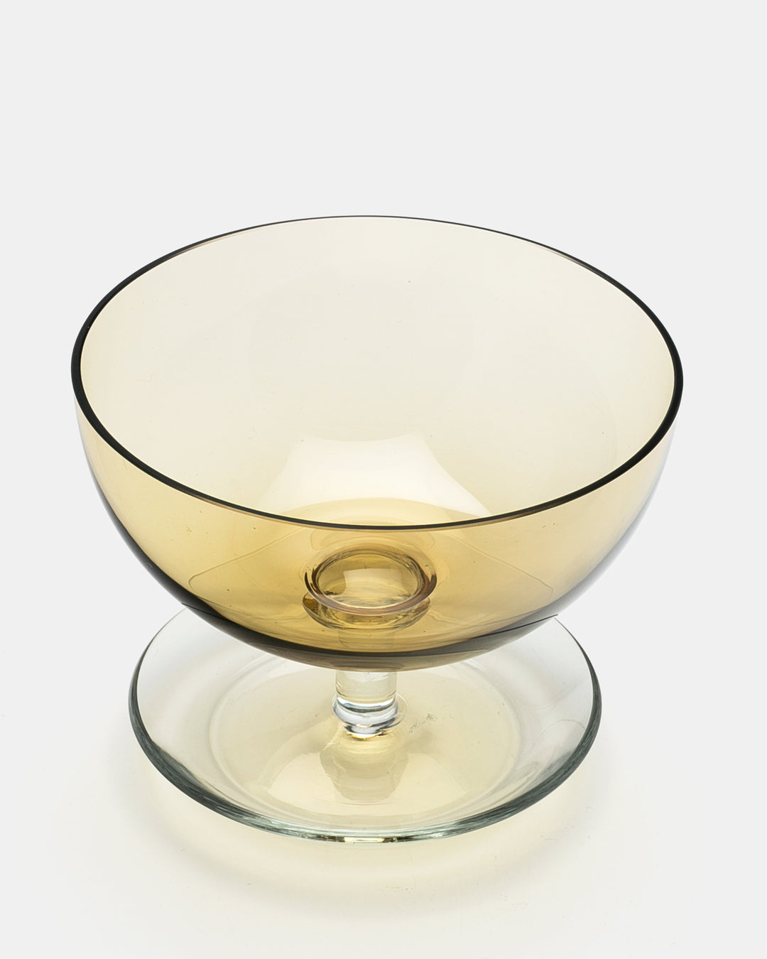 ICE CREAM BOWL(CLEAR YELLOW) 1344