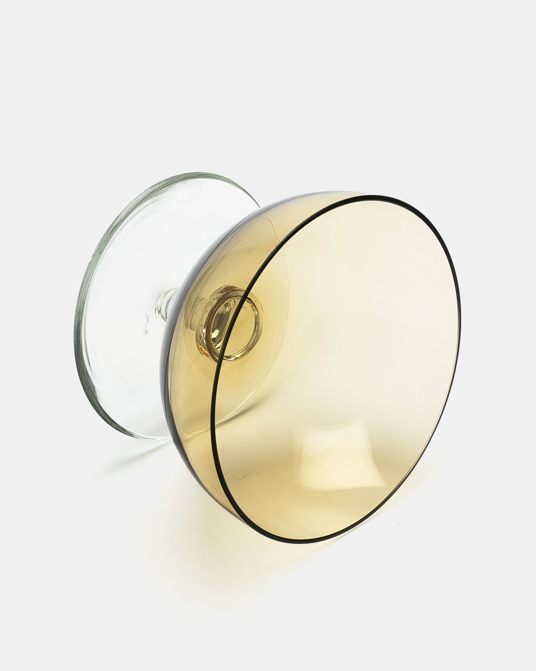 ICE CREAM BOWL(CLEAR YELLOW) 1344