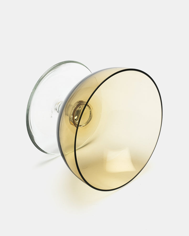 ICE CREAM BOWL(CLEAR YELLOW) 1344