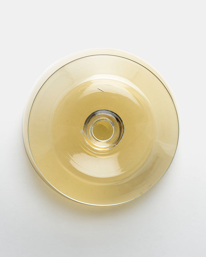 ICE CREAM BOWL(CLEAR YELLOW) 1344