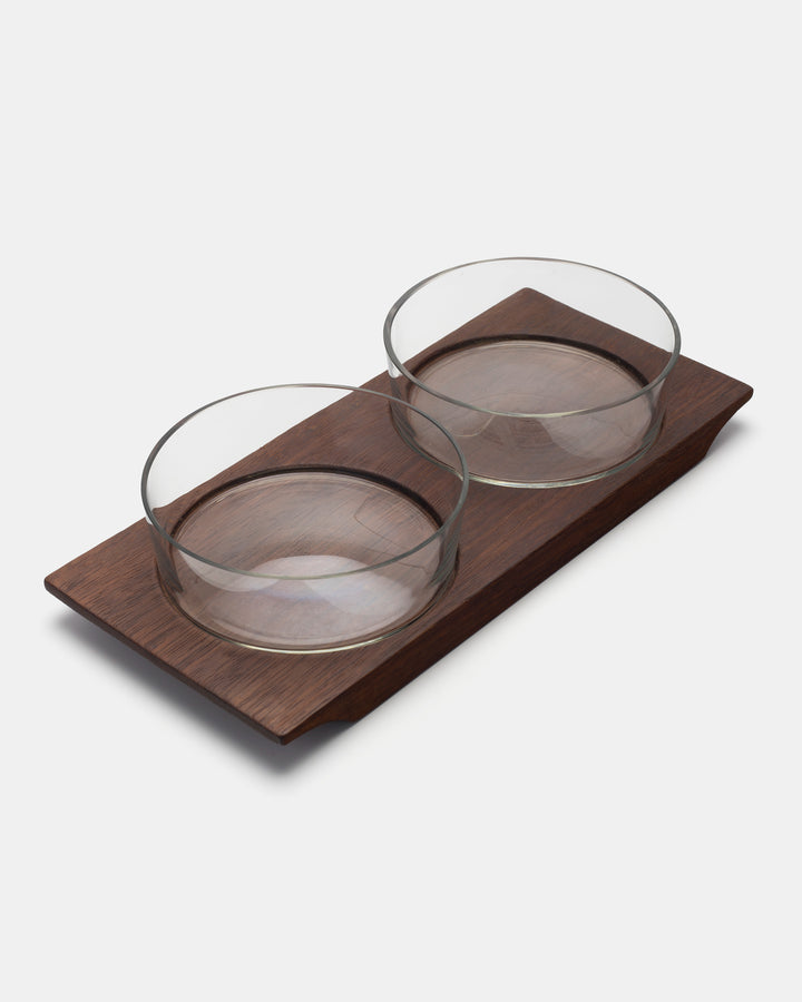 HORS D'OEUVRE TRAYS(CLEAR) 2/1367