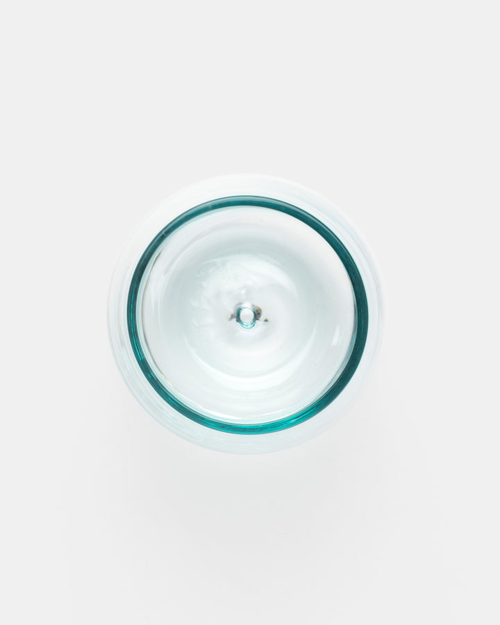 TUMBLER(CLEAR TURQUOISE) 1723