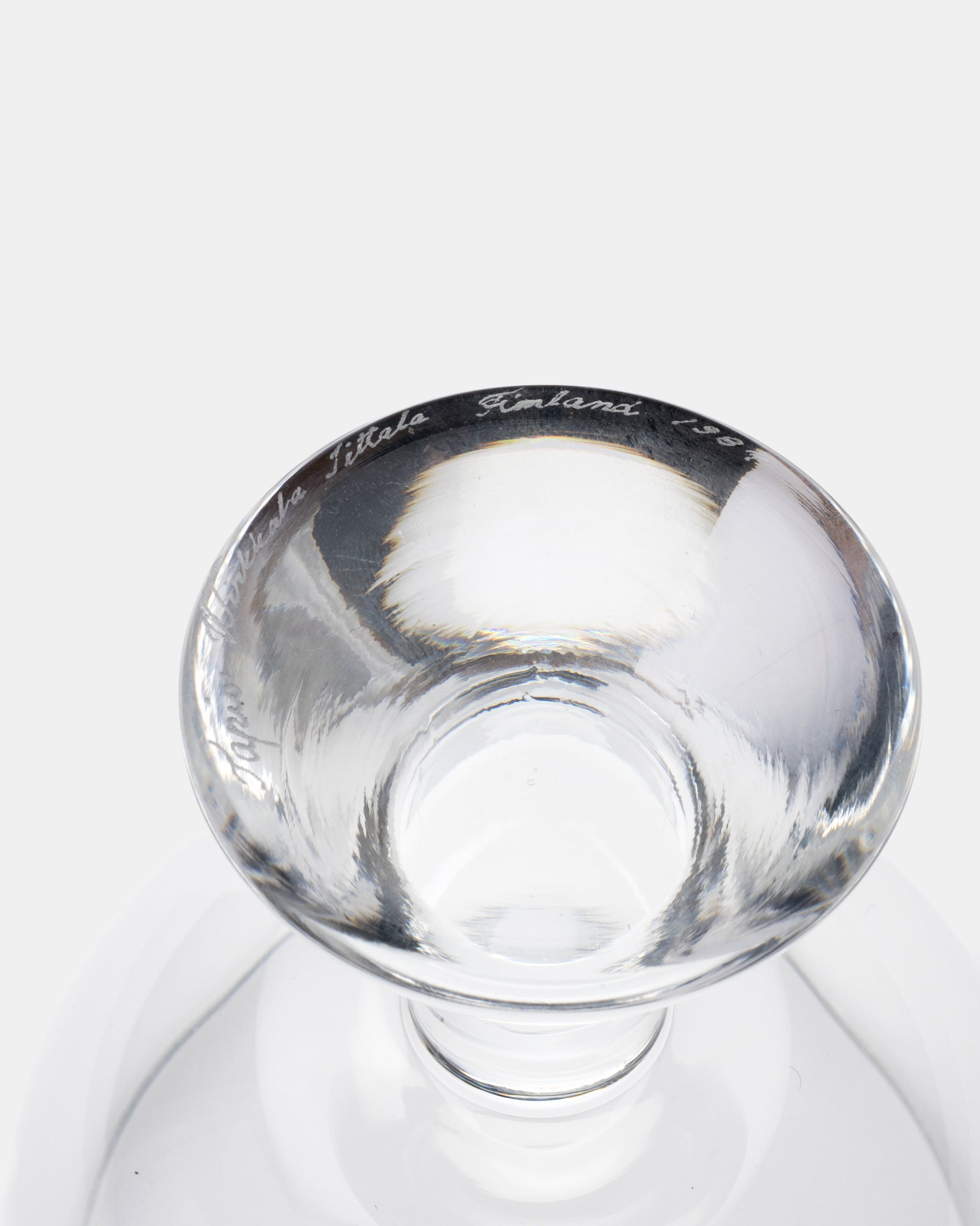TAPIO WIRKKALA | Wine Glass for the 275th anniversary of Finnish