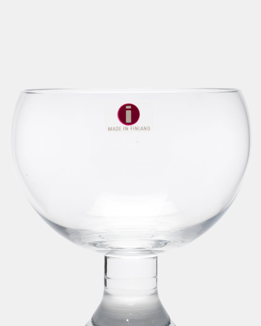 Wine Glass for the 275th anniversary of Finnish glass industry